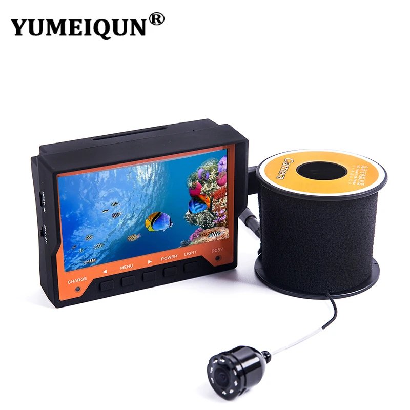 YUMEIQUN 15/30M HD 1000TVL Video Camera For Fishing Underwater Camera For Fishing Infrared 4.3 Inch Monitor Winter Ice Fishing
YUMEIQUN 15/30M HD 1000TVL Video Camera For Fishing Underwater Camera For Fishing Infrared 4.3 Inch Monitor Winter Ice Fishing