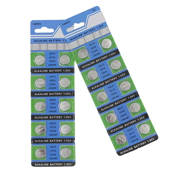 Centechia New Arrival 100 Pcs AG13 LR44 357A S76E G13 Button Coin Cell Battery Batteries 1.55V Alkaline
Centechia New Arrival 100 Pcs AG13 LR44 357A S76E G13 Button Coin Cell Battery Batteries 1.55V Alkaline