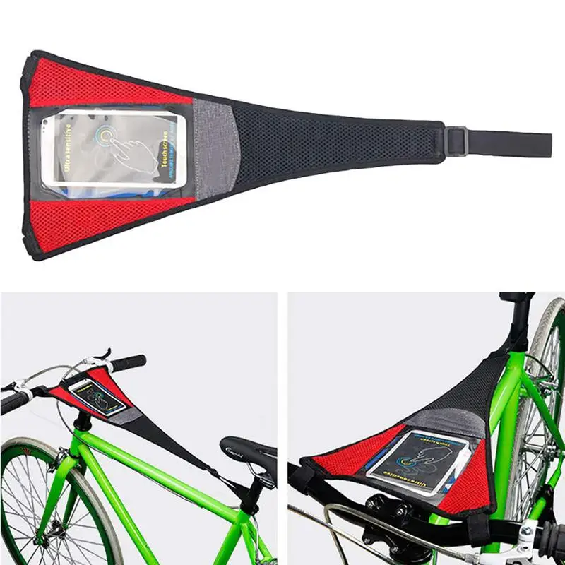 1pc Indoor Bike Trainer Frame Sweat Cover Guard Net Catcher Absorbs Sweat Strap with Phone Holder Black Red
1pc Indoor Bike Trainer Frame Sweat Cover Guard Net Catcher Absorbs Sweat Strap with Phone Holder Black Red