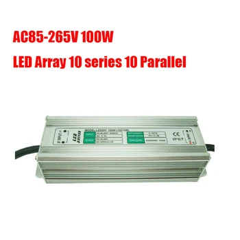 Waterproof LED Driver AC85-265V 100W 10 series 10 Parallel Power Supply for LED Street Light Flood Light High bay Light
Waterproof LED Driver AC85-265V 100W 10 series 10 Parallel Power Supply for LED Street Light Flood Light High bay Light