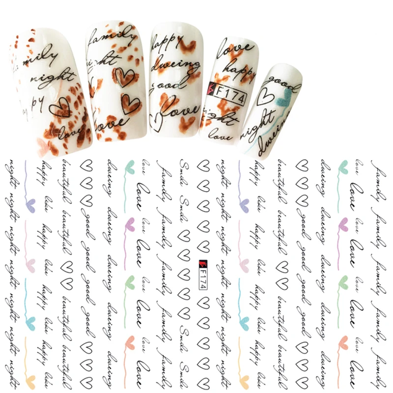 1PC Ultrathin Adhesive Craft 3D Nail Art Stickers Art Letters Designs Nails Decals Decoration For Child DIY Manicure Beauty
1PC Ultrathin Adhesive Craft 3D Nail Art Stickers Art Letters Designs Nails Decals Decoration For Child DIY Manicure Beauty
