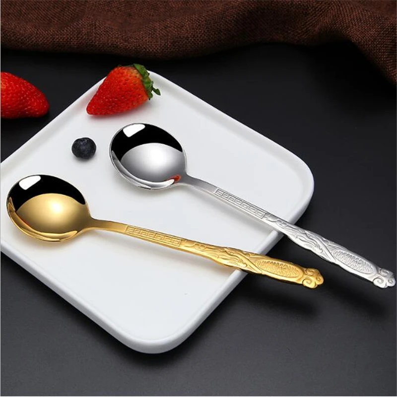 multi-purpose Soup Spoon Creative Long Handle Ice Cream Spoon Korean Style Ice Cream Rice Spoon Kitchen Utensils
multi-purpose Soup Spoon Creative Long Handle Ice Cream Spoon Korean Style Ice Cream Rice Spoon Kitchen Utensils