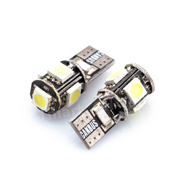 T10 5 LED NO Warning Error Canbus W5W 194 5050 SMD Free Auto Wedge Car 5Led Light Clearance Bulb 5SMD 100pcs
T10 5 LED NO Warning Error Canbus W5W 194 5050 SMD Free Auto Wedge Car 5Led Light Clearance Bulb 5SMD 100pcs