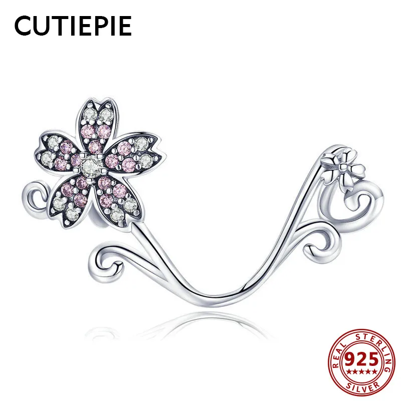 CUTIEPIE 100% Real 925 Sterling Silver Crystal Flower Charms DIY for Women Chain Link Bracelets Pendant Necklace Jewelry Gifts
CUTIEPIE 100% Real 925 Sterling Silver Crystal Flower Charms DIY for Women Chain Link Bracelets Pendant Necklace Jewelry Gifts