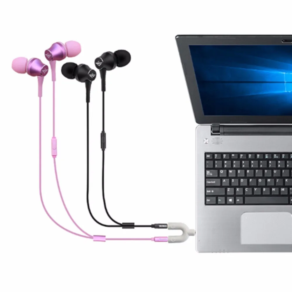 2 in 1 Adapter U Type Dual 3.5 MM Headphone Plug Audio Splitter Microphone 2 in 1 U-Shaped Y Audio Connector For Mobile Phone PC
2 in 1 Adapter U Type Dual 3.5 MM Headphone Plug Audio Splitter Microphone 2 in 1 U-Shaped Y Audio Connector For Mobile Phone PC