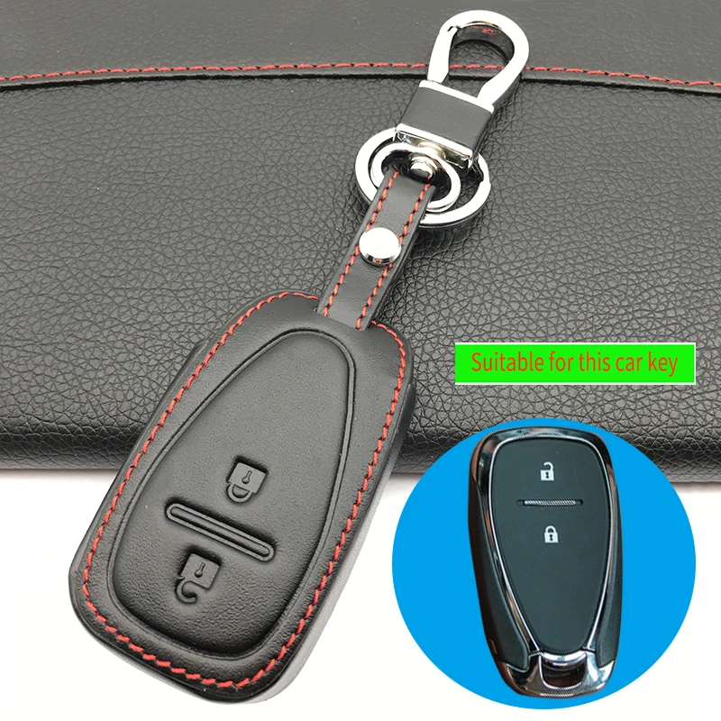 2 Button Smart Leather Car Key Cover Shell Case FOB Protector For Chevrolet 2016 2017 Camaro For Cruze Malibu Volt protect shell
2 Button Smart Leather Car Key Cover Shell Case FOB Protector For Chevrolet 2016 2017 Camaro For Cruze Malibu Volt protect shell