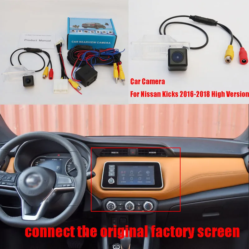 thehotcakes Car Backup Reverse Camera For Nissan Kicks 2016~2018 High Version / Rear Parking Camera & Original Screen Compatible
thehotcakes Car Backup Reverse Camera For Nissan Kicks 2016~2018 High Version / Rear Parking Camera & Original Screen Compatible