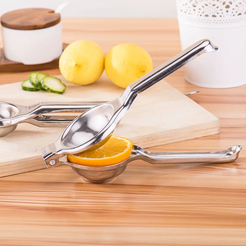 Stainless Steel Lemon Clip Thickened Manual Fruit Juicer Home Milk Tea Shop Lemon Clamp Kitchen Tool CE
Stainless Steel Lemon Clip Thickened Manual Fruit Juicer Home Milk Tea Shop Lemon Clamp Kitchen Tool CE