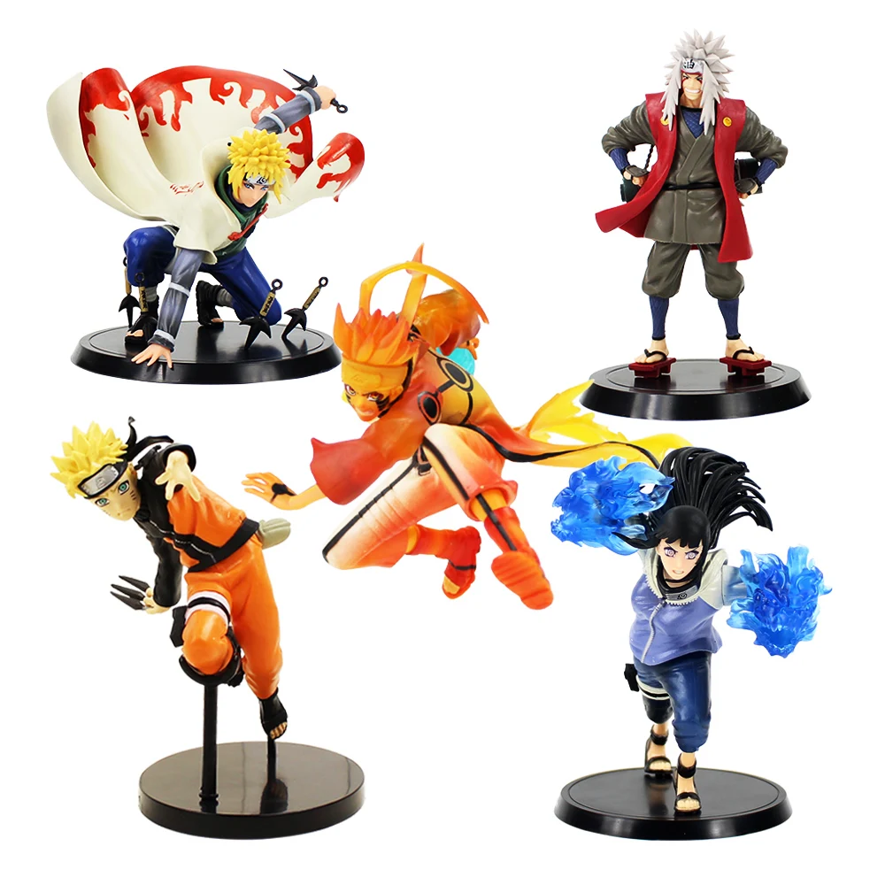14-18cm Naruto 5styles Uzumaki Naruto Hinata Namikaze Minato Jiraiya PVC Action Figure Model Toy collection gifts for boys
14-18cm Naruto 5styles Uzumaki Naruto Hinata Namikaze Minato Jiraiya PVC Action Figure Model Toy collection gifts for boys