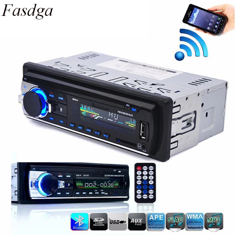 1-Din In-Dash Car Radio Bluetooth Stereo Head Unit MP3/USB/SD/ AUX-IN/ FM Player
1-Din In-Dash Car Radio Bluetooth Stereo Head Unit MP3/USB/SD/ AUX-IN/ FM Player