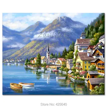 Hand-painted Mediterranean Seascapes painting for the sitting room decorates a wall pictures painted on the canvas art 06
Hand-painted Mediterranean Seascapes painting for the sitting room decorates a wall pictures painted on the canvas art 06