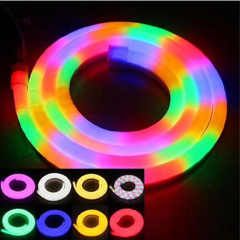 10M/Rool 80Led/M Waterproof Led Neon Flex Light With Plug Led Neon Tube led Soft Rope White Red Green Blue Changeable 110V 220V
10M/Rool 80Led/M Waterproof Led Neon Flex Light With Plug Led Neon Tube led Soft Rope White Red Green Blue Changeable 110V 220V