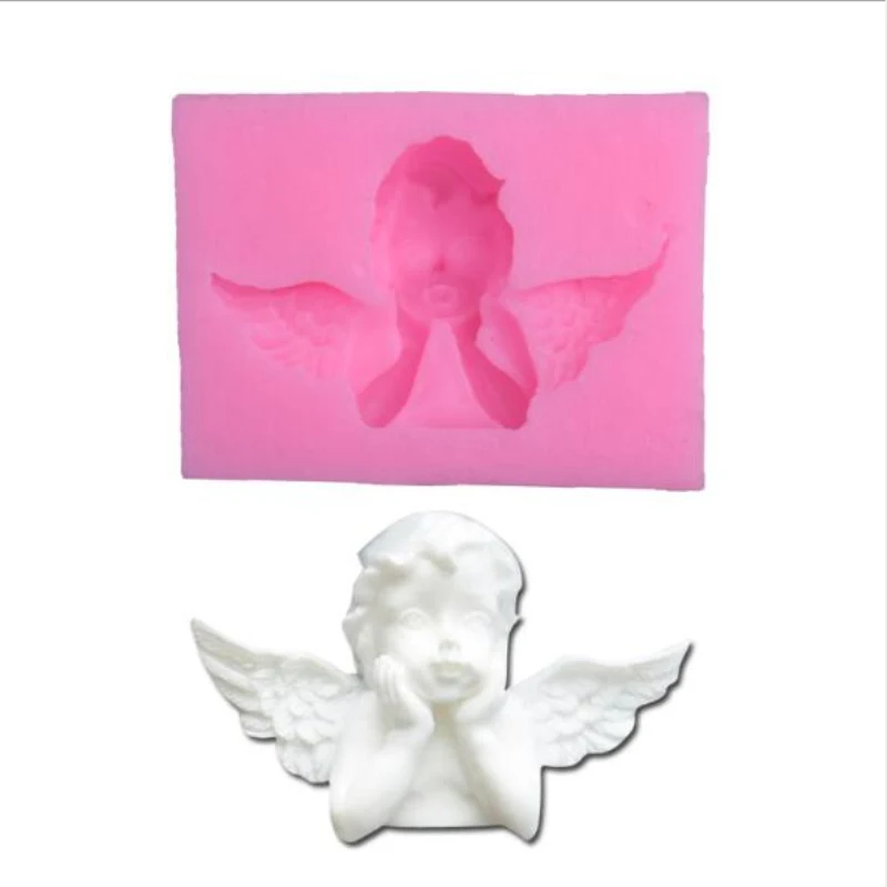 3D Handmade Lovely Baby Angel Cake Decorating Tools Silicone Soap Mold Cake Design Crafts Moulds DIY Making Candle Chocolate
3D Handmade Lovely Baby Angel Cake Decorating Tools Silicone Soap Mold Cake Design Crafts Moulds DIY Making Candle Chocolate