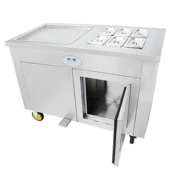 Free shipping 110V / 220V double compressor fried ice cream machine for all kinds of environments
Free shipping 110V / 220V double compressor fried ice cream machine for all kinds of environments