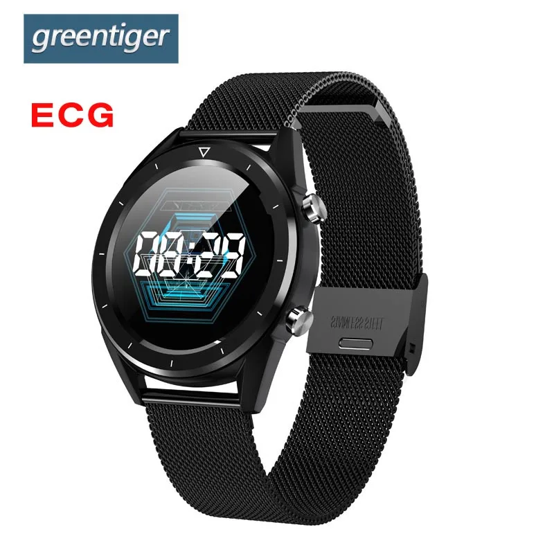 Greentiger DT28 Smart Watch Men IP67 Waterproof Stopwatch ECG Heart Rate Monitor Fitness Tracker blood pressure Sport Smartwatch
Greentiger DT28 Smart Watch Men IP67 Waterproof Stopwatch ECG Heart Rate Monitor Fitness Tracker blood pressure Sport Smartwatch