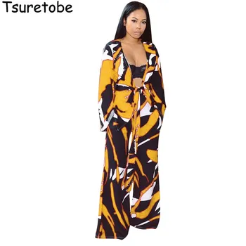 Tsuretobe Fashion Printed Elegant Two Piece Set Women Bandage Bodycon Tops And Wide Leg Pants V Neck Loose Sexy Two Piece Set
Tsuretobe Fashion Printed Elegant Two Piece Set Women Bandage Bodycon Tops And Wide Leg Pants V Neck Loose Sexy Two Piece Set