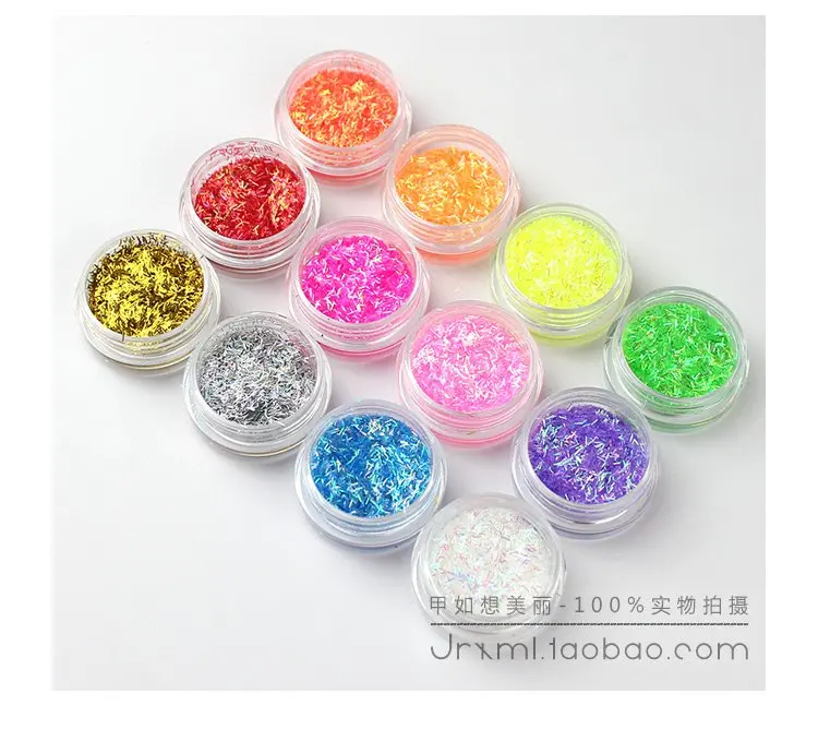 Fashion nail glitter Small strip Laser reflective flash powder Decoration For Nail Art Tips used with Nail Polish M561
Fashion nail glitter Small strip Laser reflective flash powder Decoration For Nail Art Tips used with Nail Polish M561