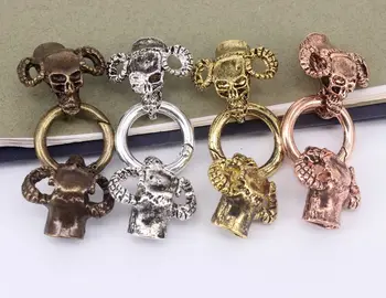 20 Sets Skull Heads Lock Spring Clasps End,Faun Lock Spring Clasps End for making Leather Bracelet Jewelry Findings
20 Sets Skull Heads Lock Spring Clasps End,Faun Lock Spring Clasps End for making Leather Bracelet Jewelry Findings