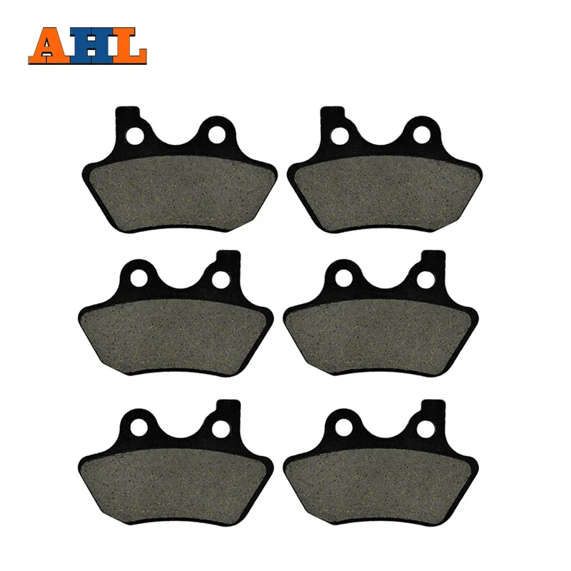 

AHL Motorcycle Front Rear Brake Pads For Harley Dyna Super Wild Glide FXDX FXDWG Low Rider FXDL FXDXT FXDS Sportster XL1200S