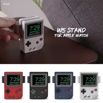 Silicone Retro Game Console Design Charge Stand Holder Station Dock for Apple Watch Series 1/2/3/4 42mm 38mm 40mm 44mm
Silicone Retro Game Console Design Charge Stand Holder Station Dock for Apple Watch Series 1/2/3/4 42mm 38mm 40mm 44mm