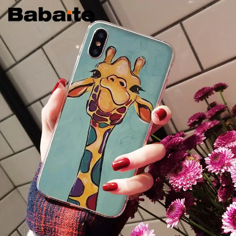 Funny cute painting small animal