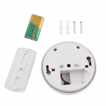 10PCS Smoke Detector 84db Alarm Signal Smoke sensor Detection Home Safety Security Ceiling Or Wall Mounting With 9V Battery
10PCS Smoke Detector 84db Alarm Signal Smoke sensor Detection Home Safety Security Ceiling Or Wall Mounting With 9V Battery