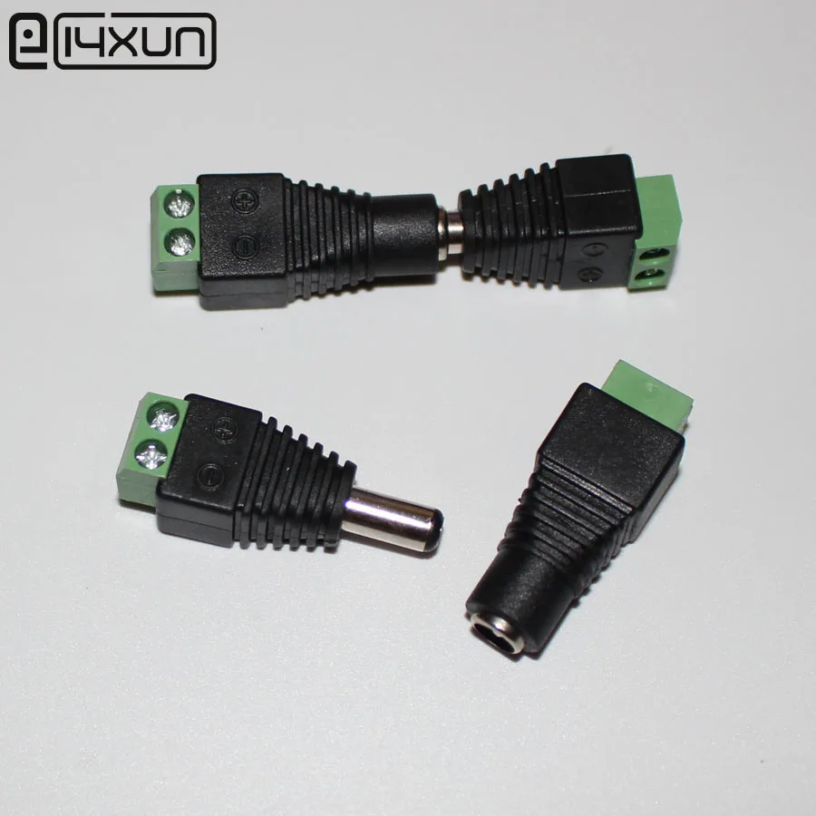 1pairs Female Male Connector Plugs 5.5x2.1mm for 5050 /3528 LED sigle color DC Power Supply AC Adaptor Plug Cable jack
1pairs Female Male Connector Plugs 5.5x2.1mm for 5050 /3528 LED sigle color DC Power Supply AC Adaptor Plug Cable jack