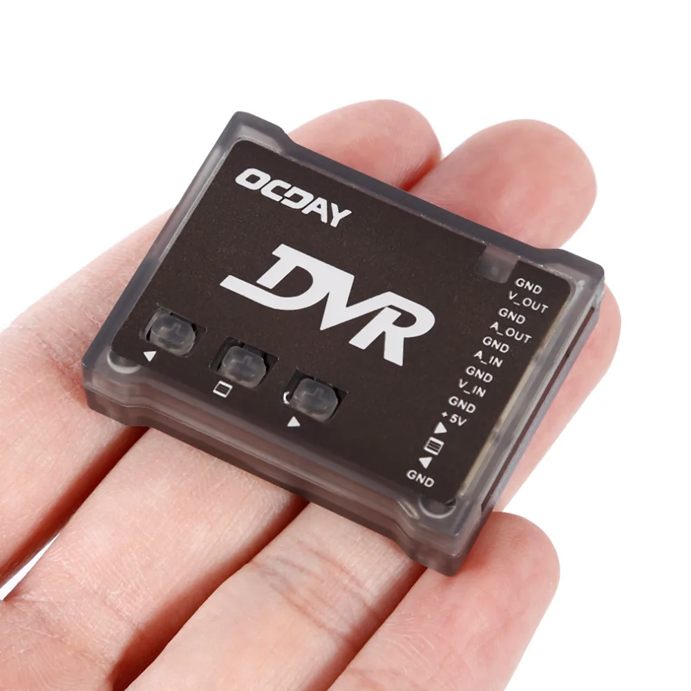 OCDAY ProDVR Pro DVR Mini Video Audio Recorder FPV Recorder RC Quadcopter Recorder For FPV RC Multicopters
OCDAY ProDVR Pro DVR Mini Video Audio Recorder FPV Recorder RC Quadcopter Recorder For FPV RC Multicopters