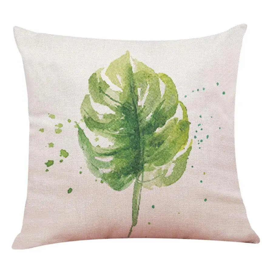 New Qualited Decorative Throw decorative pillows geometric Big Leaf Tropical Plants Throw Pillowcase dropshippig APR9
New Qualited Decorative Throw decorative pillows geometric Big Leaf Tropical Plants Throw Pillowcase dropshippig APR9