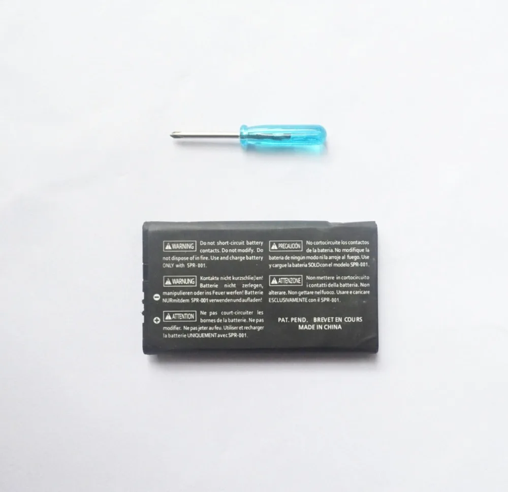 For Nintend 3DS LL/XL 2000mAh 3.7V Rechargeable Lithium-ion Li-ion Battery with Free Screwdriver Tool Kit Pack
For Nintend 3DS LL/XL 2000mAh 3.7V Rechargeable Lithium-ion Li-ion Battery with Free Screwdriver Tool Kit Pack