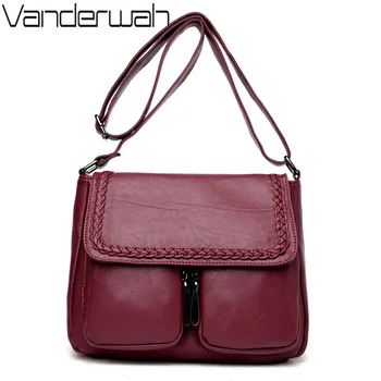 High Quality Soft PU Leather Bag Luxury Handbags Women Bags Designer Crossbody Bag For Women 2018 sac a main Bolsas feminina
High Quality Soft PU Leather Bag Luxury Handbags Women Bags Designer Crossbody Bag For Women 2018 sac a main Bolsas feminina