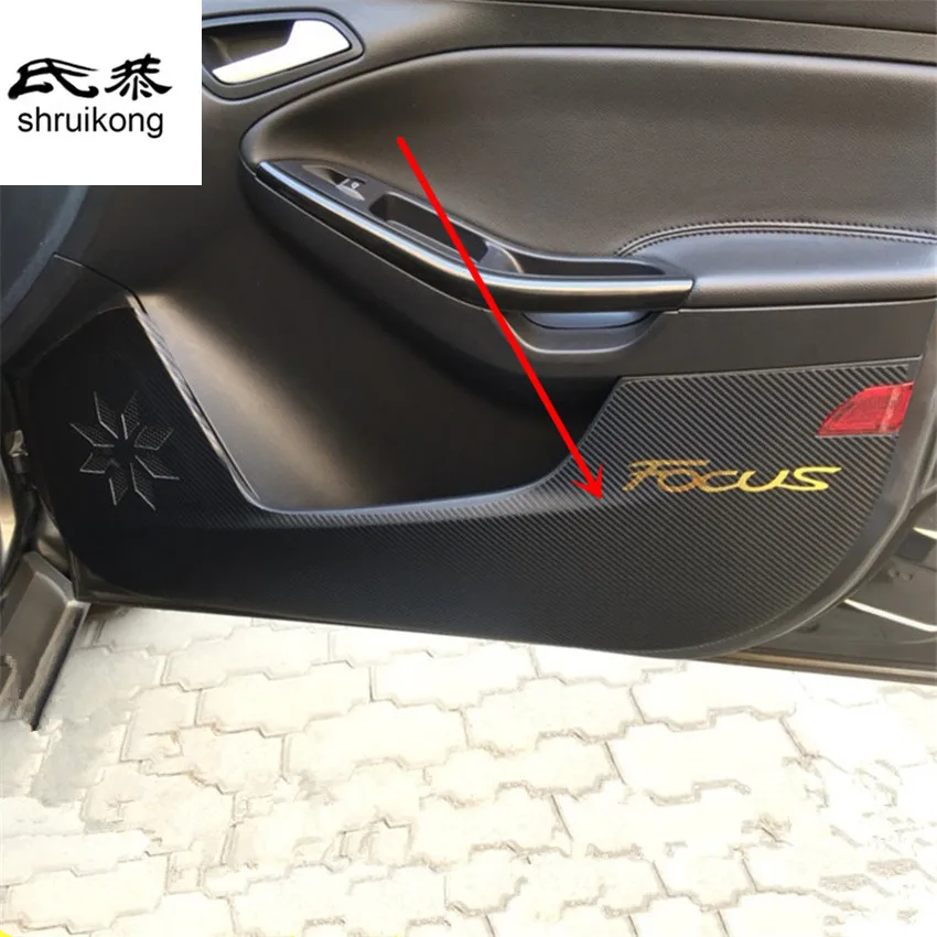 Free shipping 4pcs/lot PU leather carbon fiber car stickers door protection kick cover for 201-2017 FORD FOCUS 3 MK3
Free shipping 4pcs/lot PU leather carbon fiber car stickers door protection kick cover for 201-2017 FORD FOCUS 3 MK3