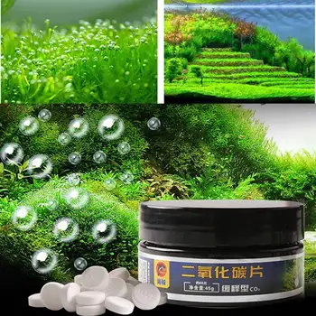 Aquarium CO2 Effervescent Tablet Aquarium Plants Carbon Dioxide Slice Diffuser Manufacturer Fish Tank Watergrass Supply 60/10pcs
Aquarium CO2 Effervescent Tablet Aquarium Plants Carbon Dioxide Slice Diffuser Manufacturer Fish Tank Watergrass Supply 60/10pcs