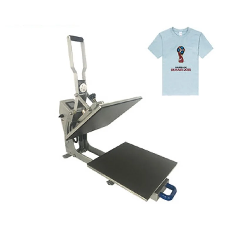 38x38cm 15x15" Manual Slide out Auto Open Heat Press Machine LCD Fabric Heat Transfer Printing Machine for t-shirts NO.HP3803-3
38x38cm 15x15" Manual Slide out Auto Open Heat Press Machine LCD Fabric Heat Transfer Printing Machine for t-shirts NO.HP3803-3