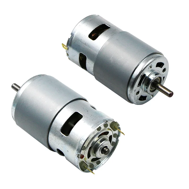 DC12V мотор 775/795/895 двойной шариковый подшипник 6000 12000RPM Высокий крутящий момент