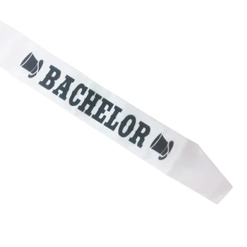 10pcs/lot Hen Party Sash White Satin Black Write BACHELOR Sash Bachelorette Party Supplies Sash
10pcs/lot Hen Party Sash White Satin Black Write BACHELOR Sash Bachelorette Party Supplies Sash