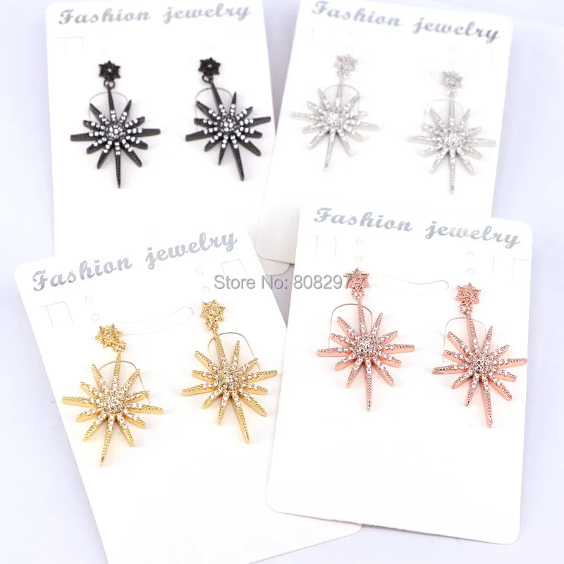 10Pair New Micro Pave CZ Shiny Star Earrings, Cubic Zirconia Drop Earring for Women
10Pair New Micro Pave CZ Shiny Star Earrings, Cubic Zirconia Drop Earring for Women