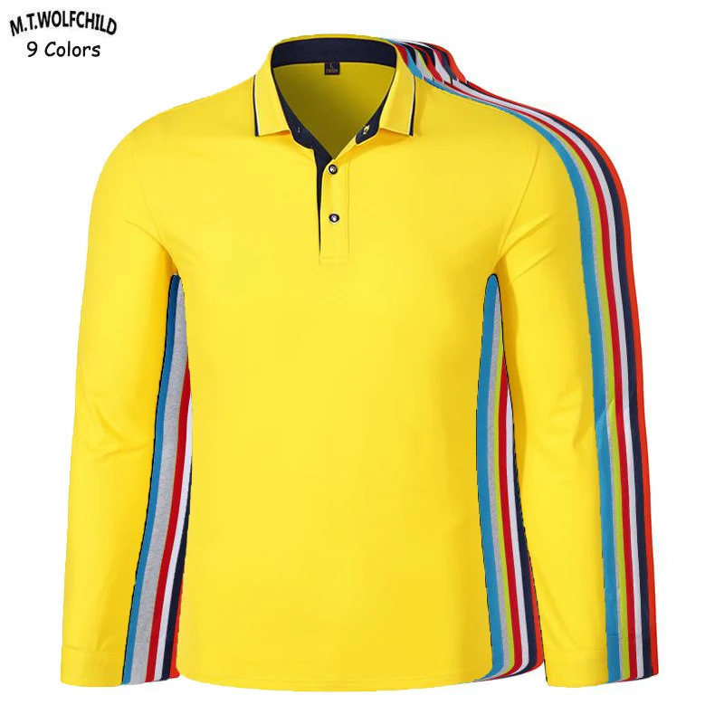 Fashion 2019 New Men's long sleeve polos shirts XS-3XL casual mens cotton lapel polos shirts solid color mens slim tops 9 colors
Fashion 2019 New Men's long sleeve polos shirts XS-3XL casual mens cotton lapel polos shirts solid color mens slim tops 9 colors