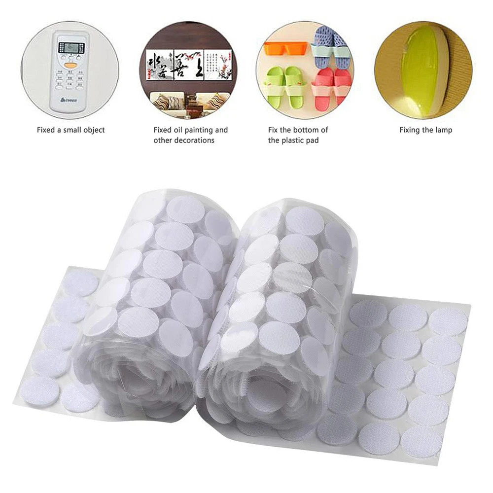 500pcs 250 Pairs 2cm Dots Sticker Hook Loop Self-Adhesive Nylon Tape Snap Adhesive Fastener Tape Home Use Sewing Accessories
500pcs 250 Pairs 2cm Dots Sticker Hook Loop Self-Adhesive Nylon Tape Snap Adhesive Fastener Tape Home Use Sewing Accessories