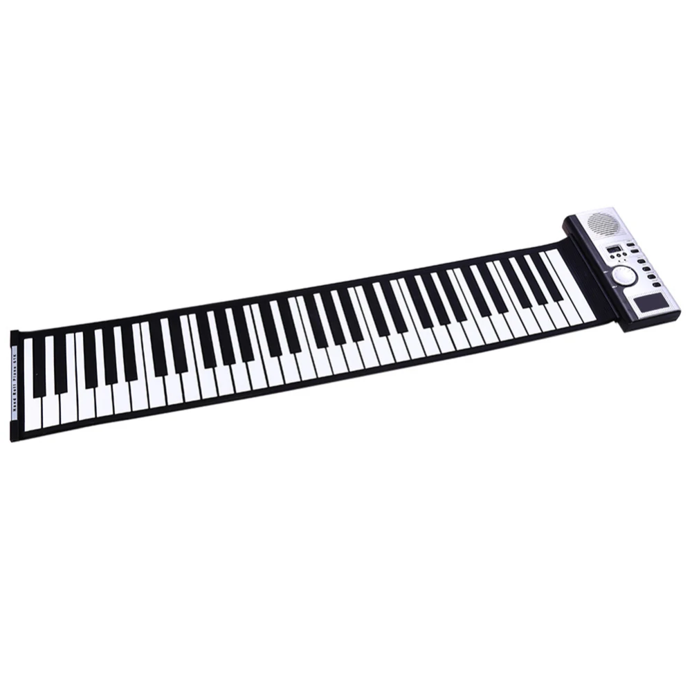 61 Keys Electronic Keyboard Toy Flexible Roll Up Electronic Soft Keyboard Piano Portable 61 Keys Piano for Beginners
61 Keys Electronic Keyboard Toy Flexible Roll Up Electronic Soft Keyboard Piano Portable 61 Keys Piano for Beginners