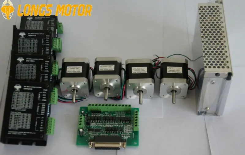 Stepper Motor Nema17 1.7A 17HS4401N 75oz.in 1.8 degree DM420A Driver 3D printer
Stepper Motor Nema17 1.7A 17HS4401N 75oz.in 1.8 degree DM420A Driver 3D printer