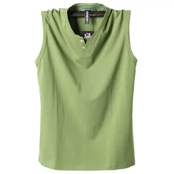 plus size L-5XL 6XL summer tees male large european version pure 100% cotton vest black short-sleeve t-shirt Tops V-neck tees
plus size L-5XL 6XL summer tees male large european version pure 100% cotton vest black short-sleeve t-shirt Tops V-neck tees