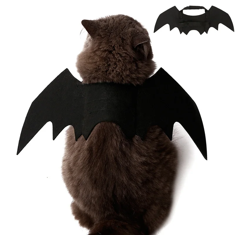 2018 New Halloween Soft Black Pet Cat Bat Wings Costume Funny Cool Puppy Kitten Neck Bat Dress Cute Pet Cats Grooming Product
2018 New Halloween Soft Black Pet Cat Bat Wings Costume Funny Cool Puppy Kitten Neck Bat Dress Cute Pet Cats Grooming Product