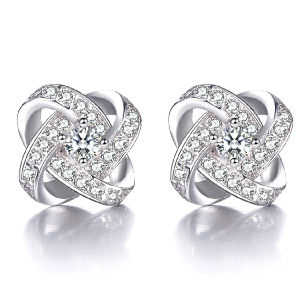 1Pair Female Jewelry Silver Earrings Lady Love Eternal Heart Fashion Super Flash Crystal jewelry Factory Wholesale Qquality
1Pair Female Jewelry Silver Earrings Lady Love Eternal Heart Fashion Super Flash Crystal jewelry Factory Wholesale Qquality