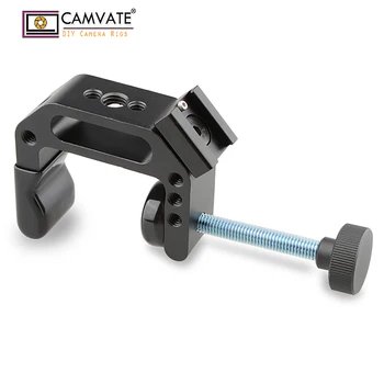 Universal C-Clamp Desktop Mount Holder Stand with Cold Hot Shoe Mount C1154 camera photography accessories
Universal C-Clamp Desktop Mount Holder Stand with Cold Hot Shoe Mount C1154 camera photography accessories