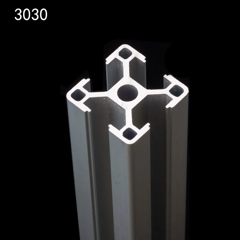 European standard 3030 aluminum extrusion profile sliver length 400mm Material 6063-T5 workbench 3d print
European standard 3030 aluminum extrusion profile sliver length 400mm Material 6063-T5 workbench 3d print