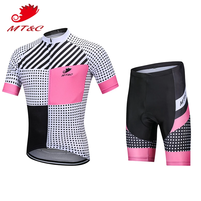 MT&C Pink Zebra Stripes Women Cycling Jersey Set Breathable Clothes Quick Dry 9D Gel Pad Bicycle Summer Sportswear Bike Clothes
MT&C Pink Zebra Stripes Women Cycling Jersey Set Breathable Clothes Quick Dry 9D Gel Pad Bicycle Summer Sportswear Bike Clothes