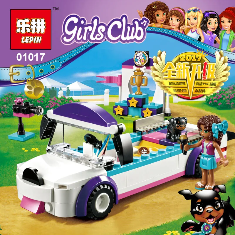 01017 157pcs Girls Friends Dog Cruise Puppy Parade Lepin Building Block Compatible 41301 Brick Toy
01017 157pcs Girls Friends Dog Cruise Puppy Parade Lepin Building Block Compatible 41301 Brick Toy