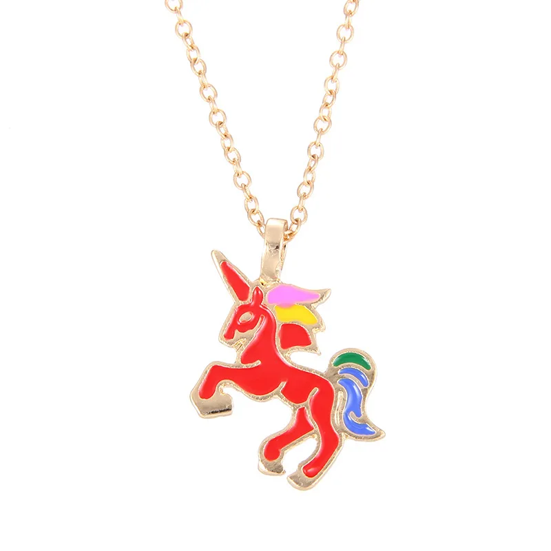 " Sparkled Unicorn" Necklace 17