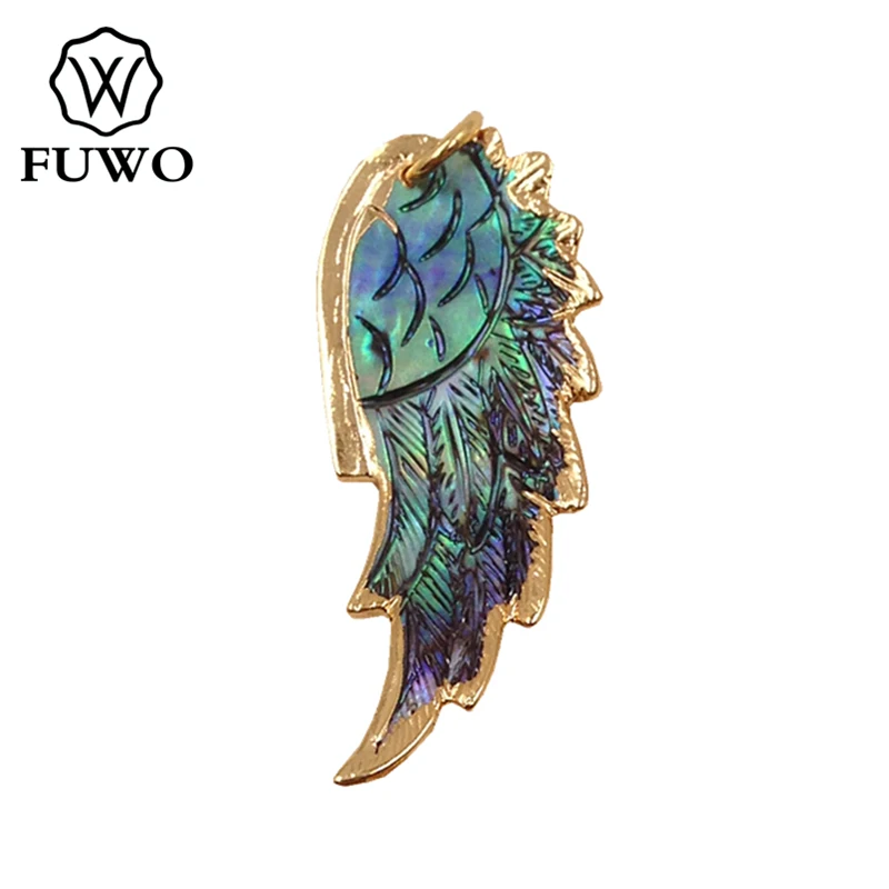 FUWO Wholesale Carved Angel Wings Shell Pendant,Golden Plated Mother of Pearl Accessories For Women Jewelry Making 5Pcs PD510
FUWO Wholesale Carved Angel Wings Shell Pendant,Golden Plated Mother of Pearl Accessories For Women Jewelry Making 5Pcs PD510